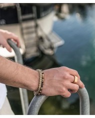 bracciali uomo a palline