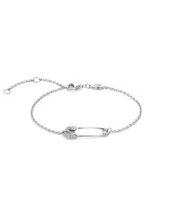 Bracciale spilla da balia in argento - Bracciali