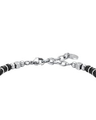 Bracciale uomo Luca Barra in acciaio con scritta - Il meglio deve ancora venire - Bracciali