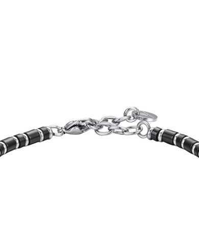 Bracciale uomo Luca Barra in acciaio con scritta - Tutto inizia con un sogno - Bracciali Bracciale uomo Luca Barra in acciaio con scritta - Tutto inizia con un sogno - Bracciali