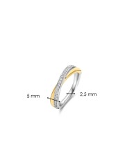 Anello donna Ti Sento Milano argento placcato oro 1953ZY