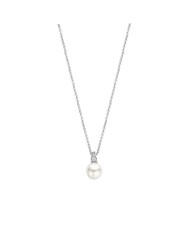 Collana donna Ti Sento Milano in argento con perla e zirconi