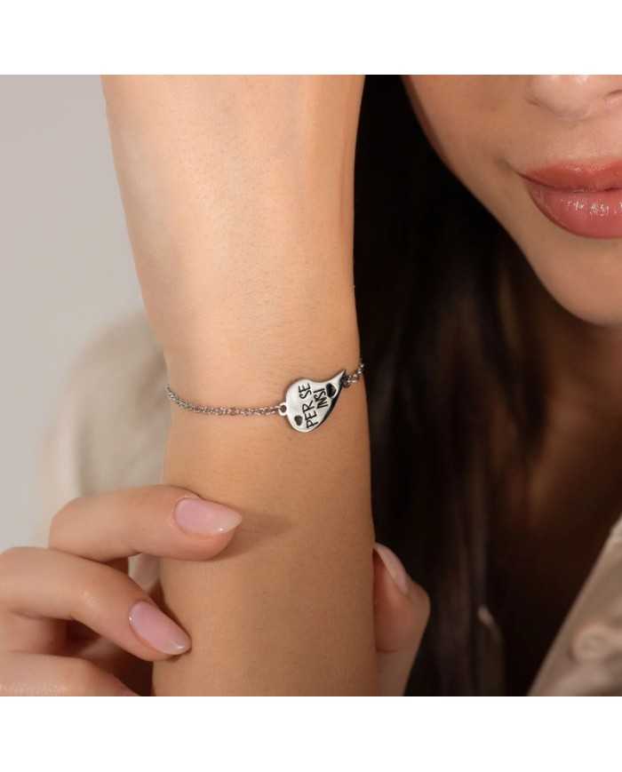 bracciale in acciaio