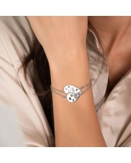 bracciale in acciaio amicizia