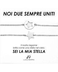 Bracciali di Coppia Luca Barra "Sei la mia Stella" BK2577