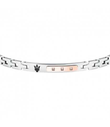 bracciale uomo maserati con diamanti bracciale uomo maserati con diamanti