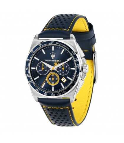 Orologio da uomo Maserati con quadrante blu Orologio da uomo Maserati con quadrante blu