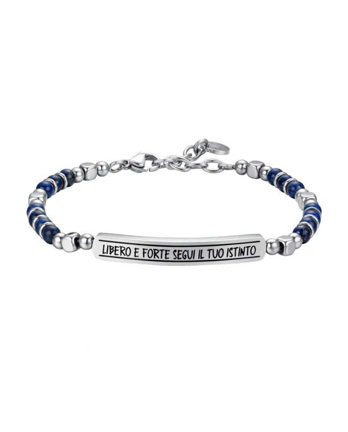 bracciale uomo con frase