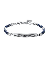 bracciale uomo con frase