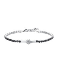 Bracciale Tennis uomo Luca Barra in acciaio BA1811