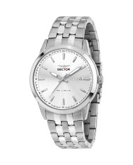 Orologio uomo Sector 660 in acciaio quadrante argento