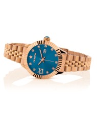 Orologio donna Luxury Diamonds Gold blu