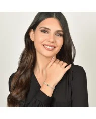 Bracciale Tennis donna in Acciaio