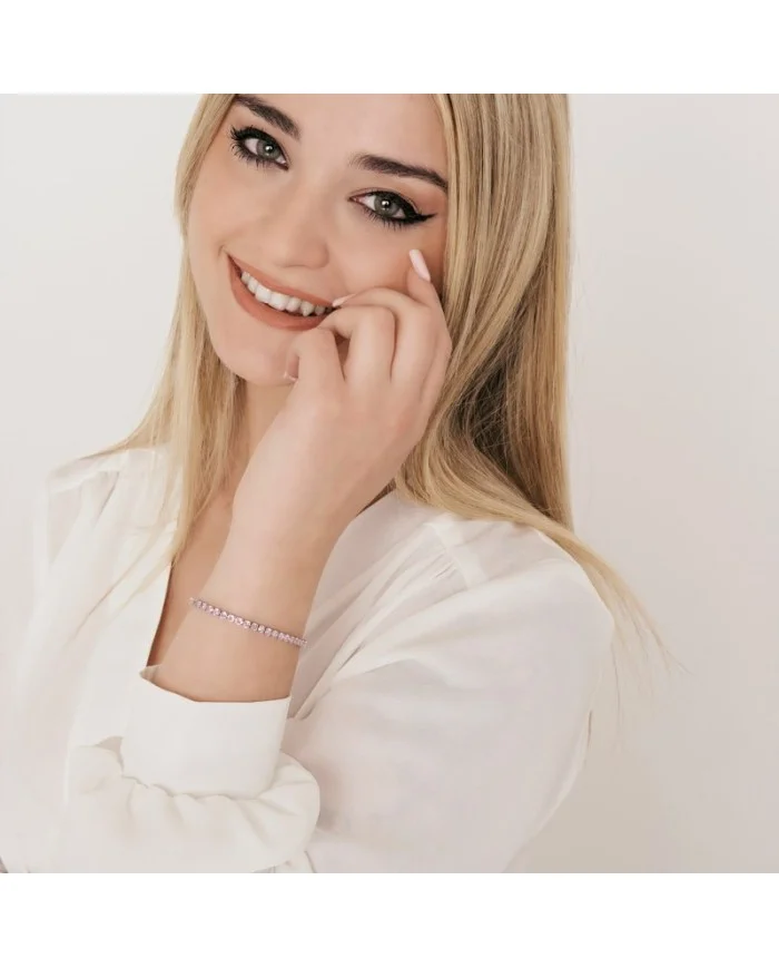 Bracciale Tennis Donna Luca Barra