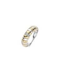 Anello donna bicolore Ti Sento 12383ZY Anello donna bicolore Ti Sento 12383ZY
