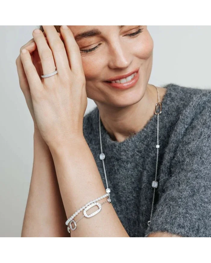 Anello veretta in argento