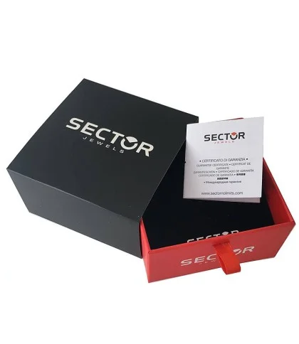 Bracciale Uomo Sector Basic SZS134 in Acciaio e Agata Nera Bracciale Uomo Sector Basic SZS134 in Acciaio e Agata Nera