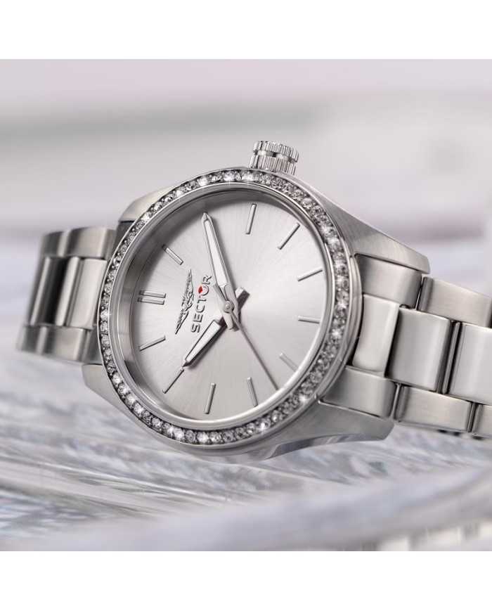 orologio donna sector con cristalli
