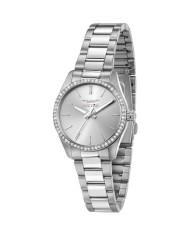 Orologio donna Sector 270 in acciaio con cristalli bianchi