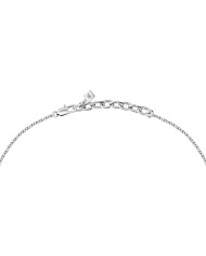 Collana uomo in argento e cristalli neri SATT22