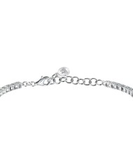 Bracciale tennis donna Morellato in argento con zirconi verdi
