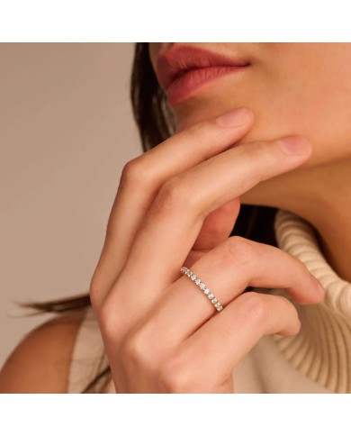 Anello Donna in Argento 925 a fascia