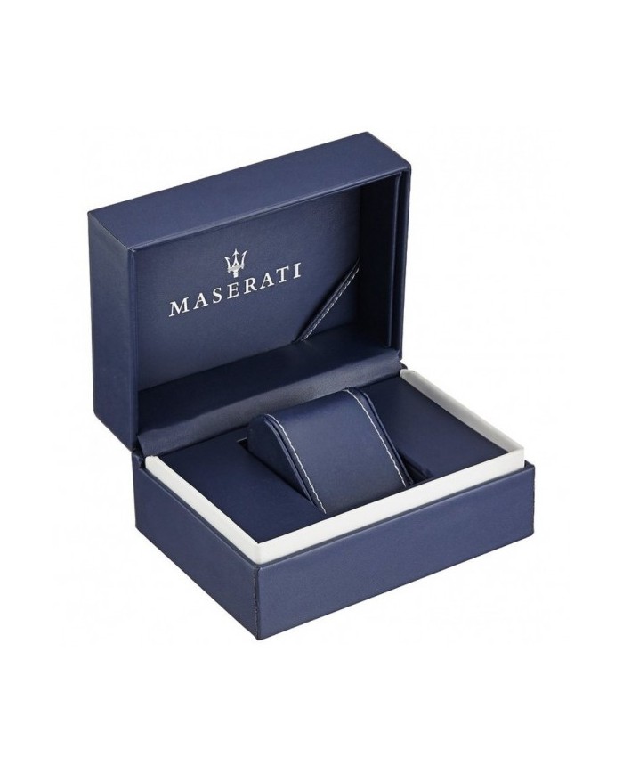 Orologio uomo Maserati in acciaio e quadrante azzurro