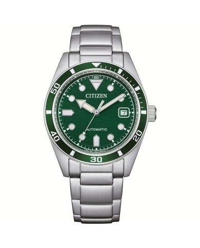 Orologio Uomo Citizen Automatico Field Sport Verde NJ0220-52X