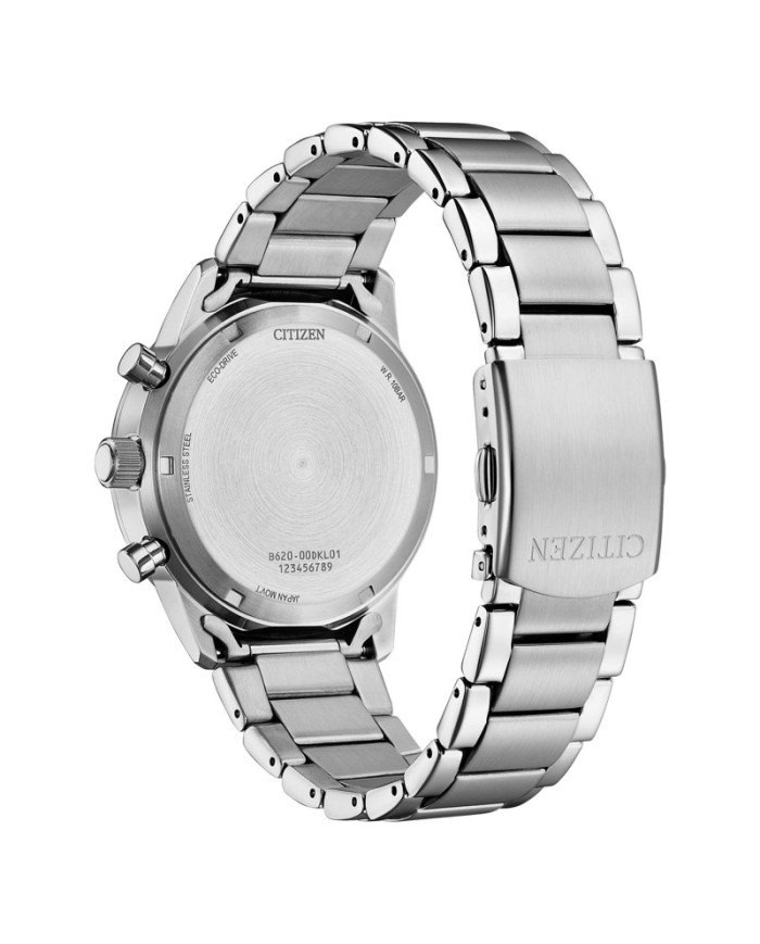 Orologio Uomo Citizen Cronografo Eco-Drive Verde CA4720-52X