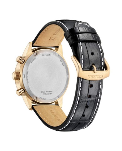 Orologio Uomo Citizen Cronografo Eco-Drive Oro Rosa CA4723-03A