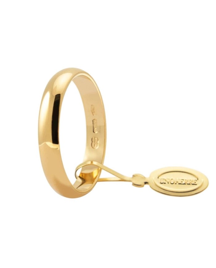 Fede in oro giallo classica 3 grammi Unoaerre