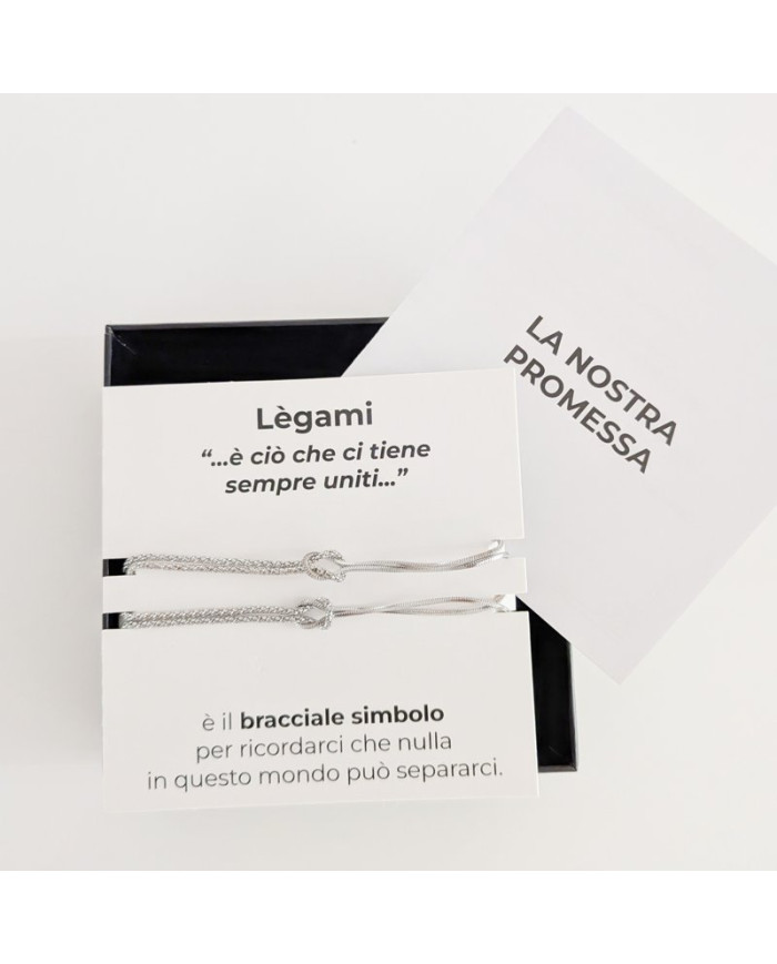 oppia di Bracciali in Acciaio Luca Barra - Collezione Lègami