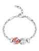Bracciale Componibile con quadrifoglio coccinella - Bracciali