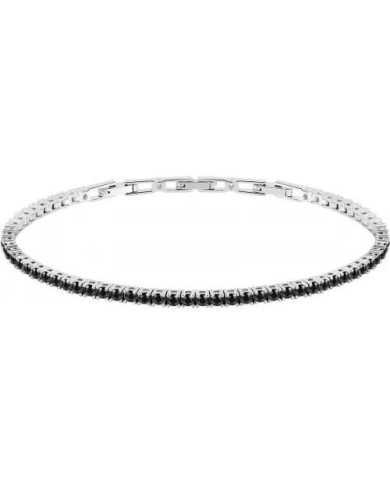 Bracciale Tennis in argento nero - Bracciali