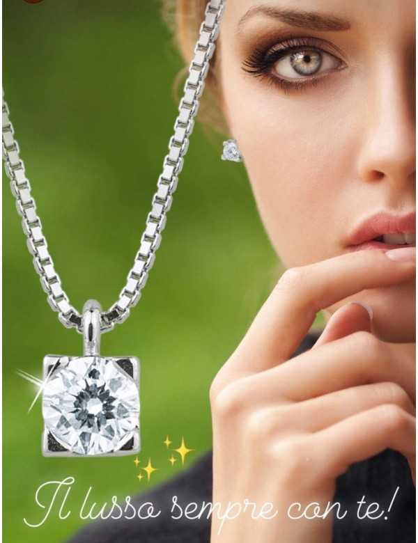 Collana Punto Luce Diamante 012 - Collane