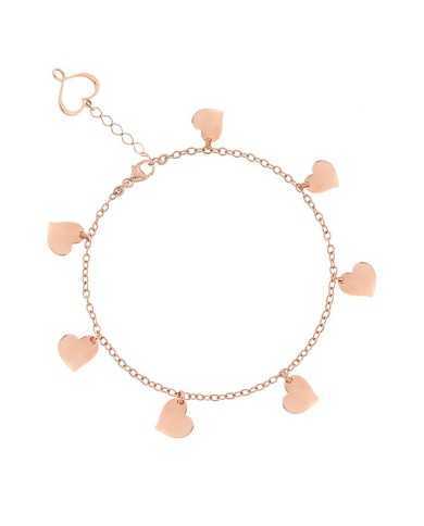 Bracciale donna Maman et Sophie catena con sette cuori - Bracciali