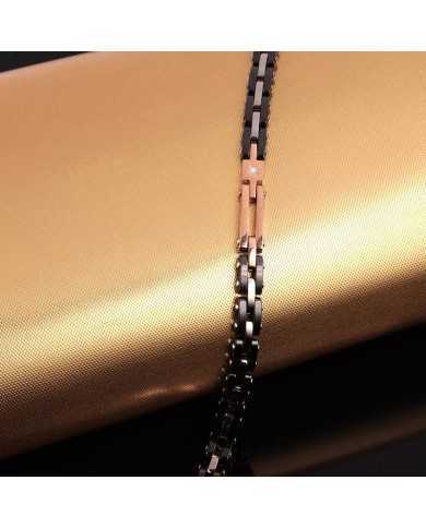 Bracciale uomo Morellato ceramica nera e diamante - Bracciali Bracciale uomo Morellato ceramica nera e diamante - Bracciali