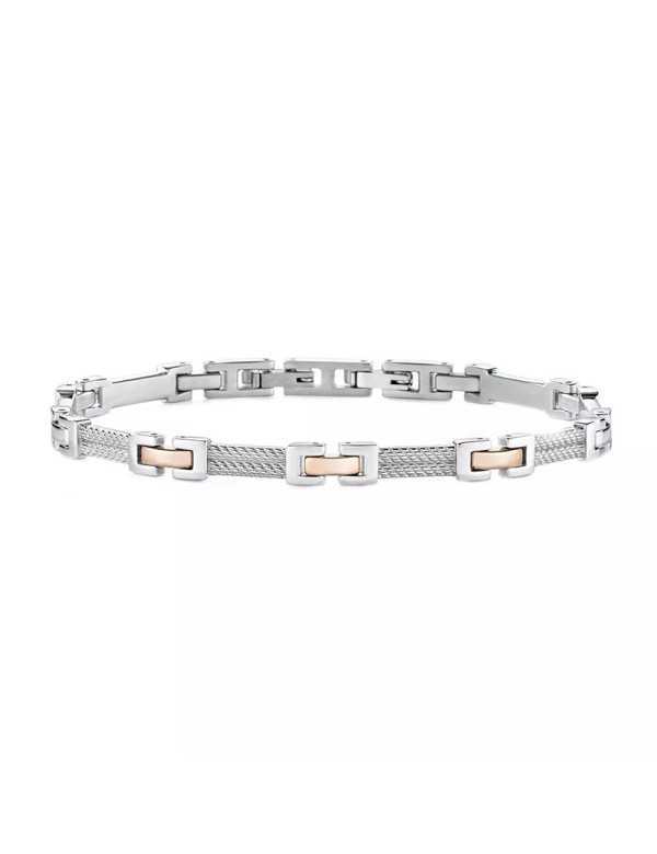 Bracciale MORELLATO Cross bicolore - Bracciali