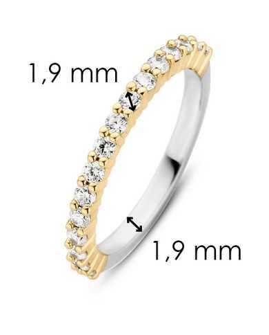 Anello donna Ti sento Milano in argento e zirconi - Anelli Anello donna Ti sento Milano in argento e zirconi - Anelli