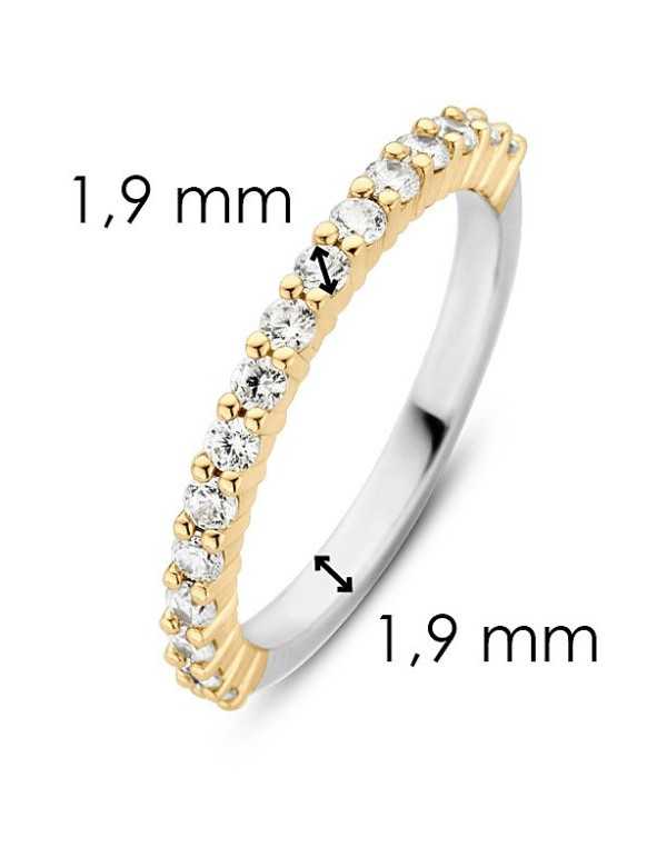 Anello donna Ti sento Milano in argento e zirconi - Anelli Anello donna Ti sento Milano in argento e zirconi - Anelli