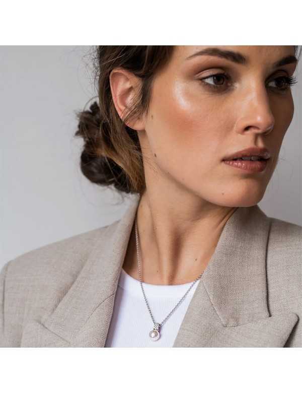 Collana donna con Perla e Zirconi - Collane