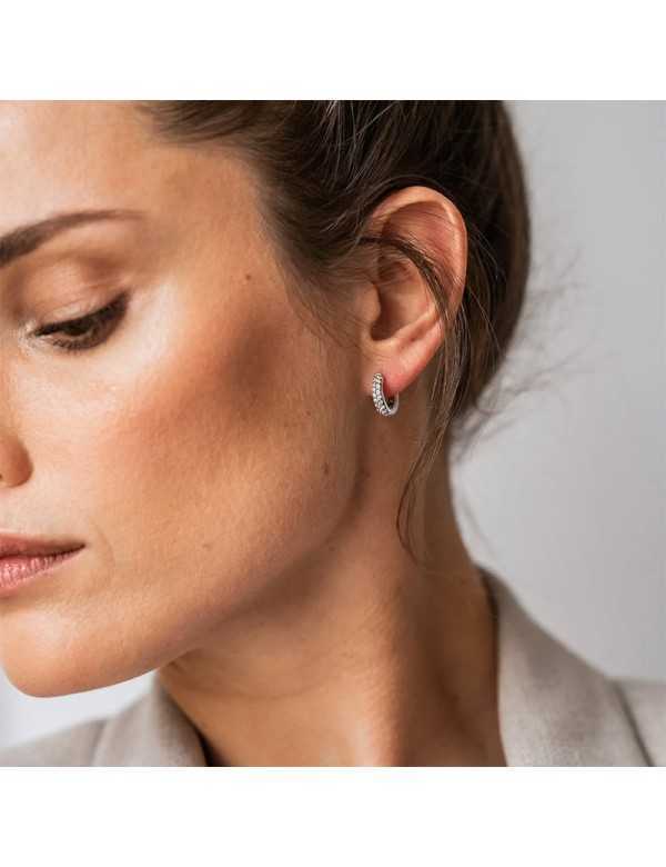 Orecchini donna in Argento e Zirconi - Orecchini