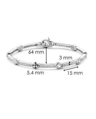 Bracciale donna Tennis in Argento e Zirconi - Bracciali Bracciale donna Tennis in Argento e Zirconi - Bracciali