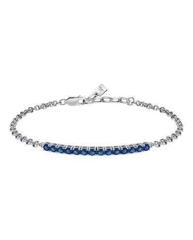 Bracciale unisex Morellato tennis in argento blu - Bracciali Bracciale unisex Morellato tennis in argento blu - Bracciali