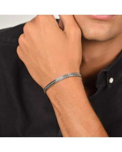 Bracciale Uomo in Acciaio - Bracciali Bracciale Uomo in Acciaio - Bracciali